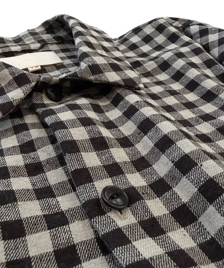 【26SS】 YOKO SAKAMOTO / WORK SHIRT -GINGHAM-