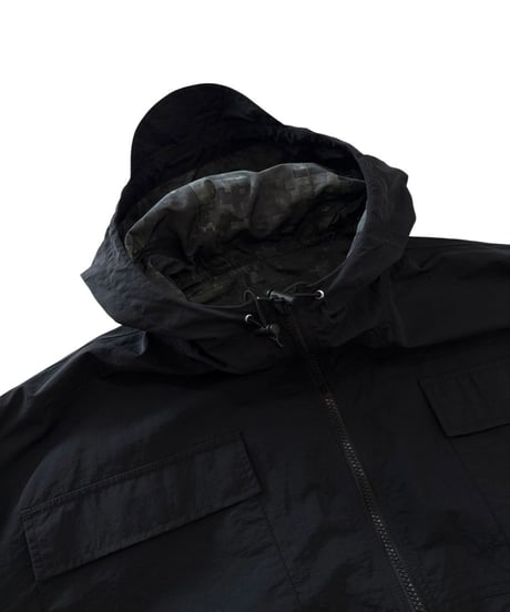 【26SS】 TENHALF / REVERSIBLE MOUNTAIN PARKER -BLACK-