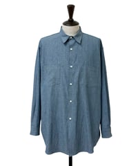 【26SS】 AMOSKEAG / CHAMBRAY WORK SHIRT -LIGHT INDIGO-
