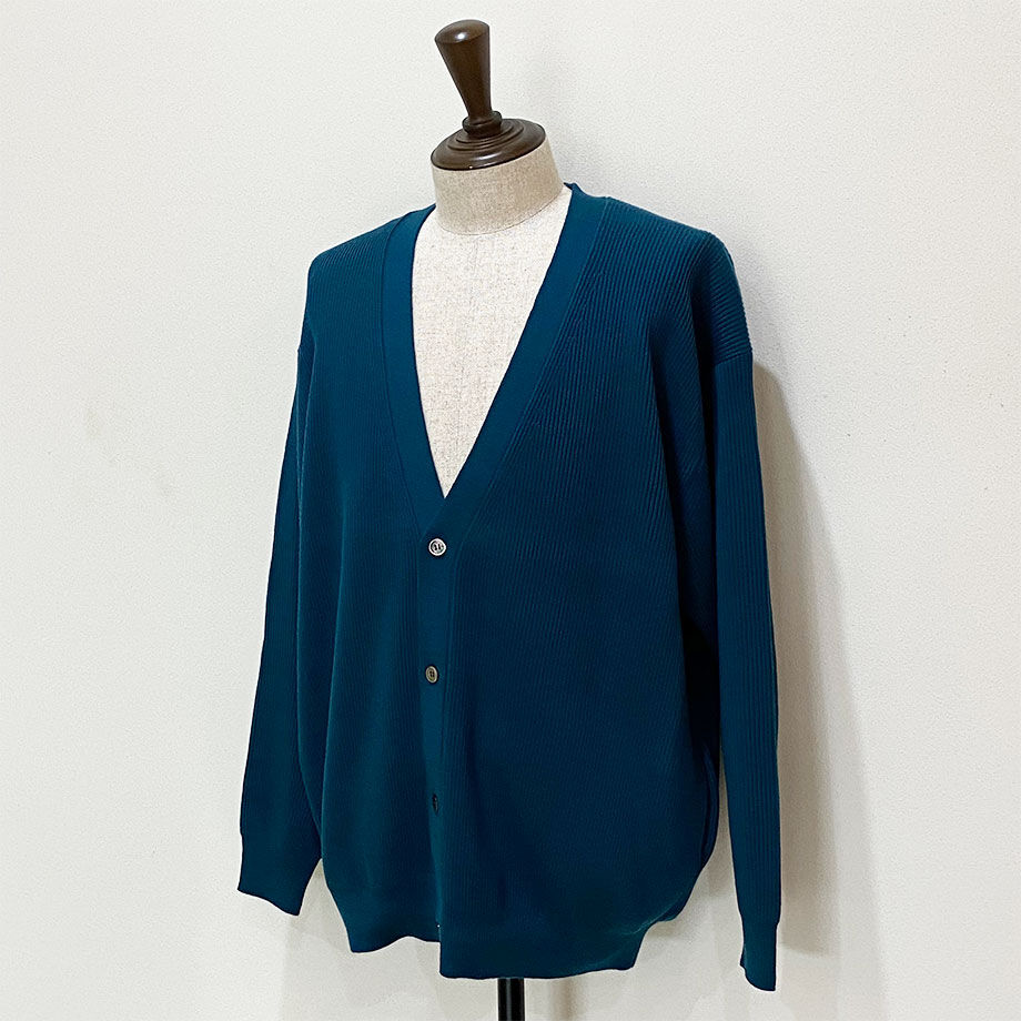 Graphpaper(グラフペーパー) High Density Cardigan GREEN