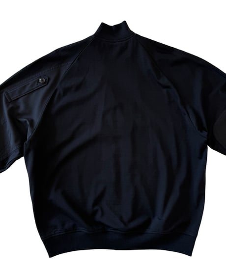 【SALE】 I`m here: / UN(I)FORM : HUNTING JERSEY BLOUSON -BLACK-