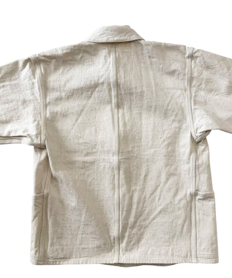 【26SS/残り1点】 YOKO SAKAMOTO / COVERALL "ONE WASH" -ECRU-