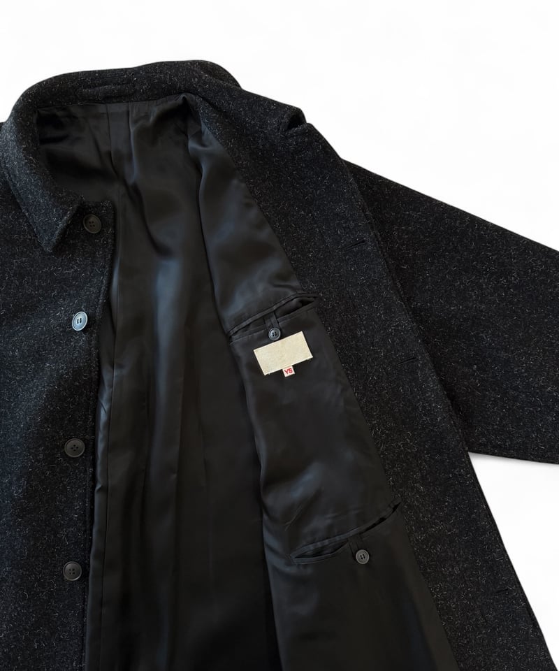 25AW】YOKO SAKAMOTO / BAL COLLAR COAT -BLACK- |