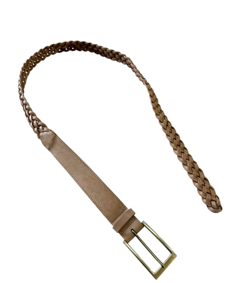 【26SS】 Post Production / MESH BELT -NATURAL×GOLD-