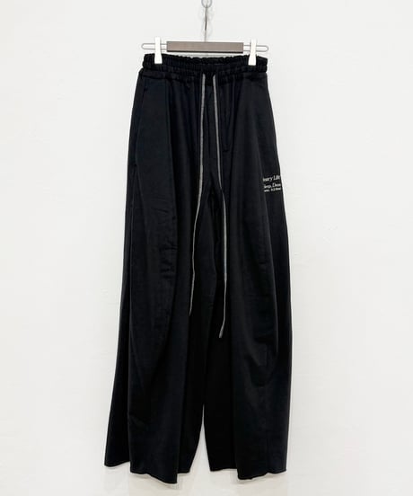 【26SS】 SHINYAKOZUKA / ORDINARY HOME EGG BAGGY (ISSUE#8) -BLACK-