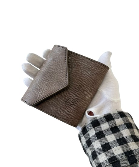 【26SS/残り1点】 YOKO SAKAMOTO / REGULAR WALLET -BROWN-