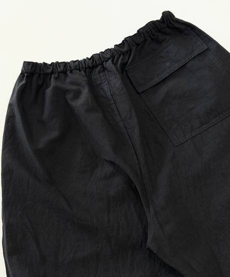 【26SS】 marka / WIDE OVER PANTS -BLACK-