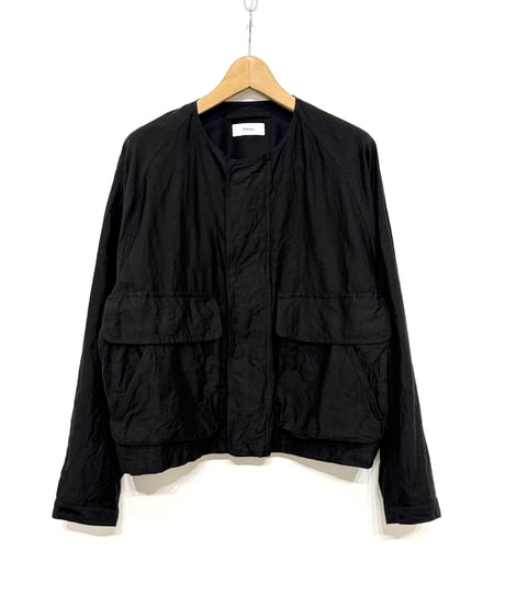 【26SS】 marka / HUNTING JACKET -BLACK-