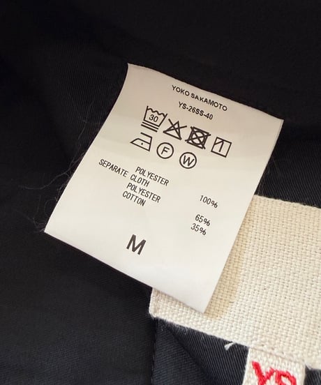 【26SS】 YOKO SAKAMOTO / DOUBLE PLEATED TROUSERS -BLACK-