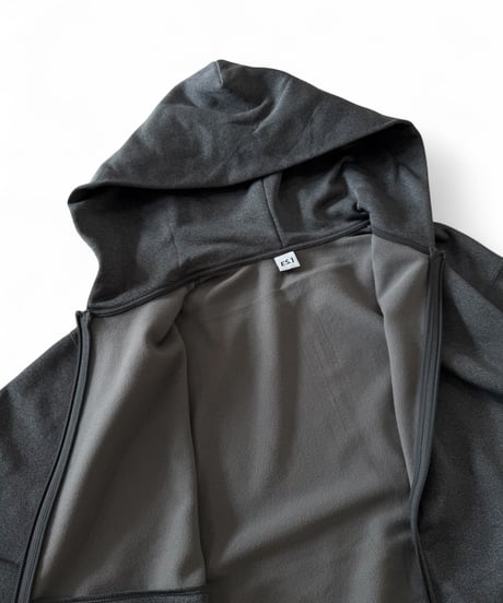 ES.1 / Power Stretch Hoodie -GRAY-