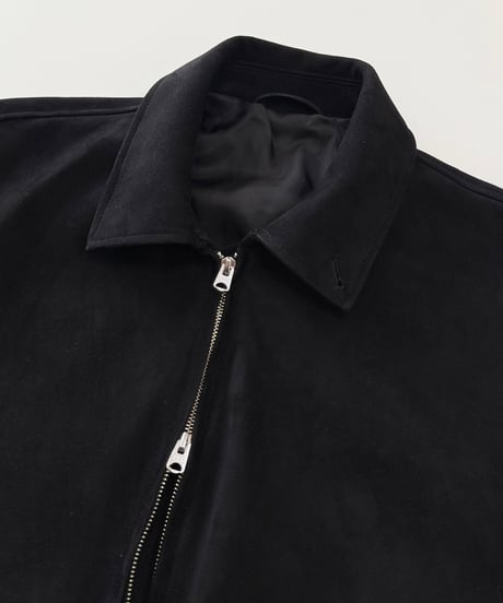 【26SS】 YOKO SAKAMOTO / ZIP BLOUSON -BLACK SHEEP SUEDE-