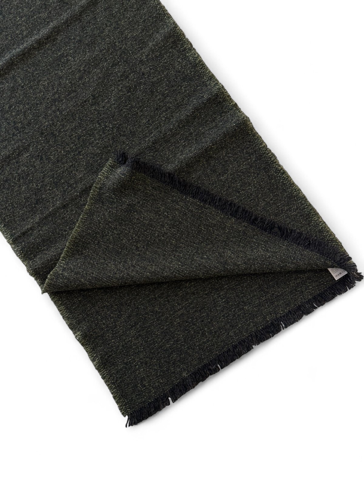25AW】YOKO SAKAMOTO / WOOL LONG SCARF -OLIVE- |