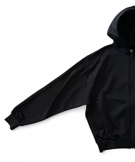 ES.1 / Power Stretch Hoodie -BLACK-
