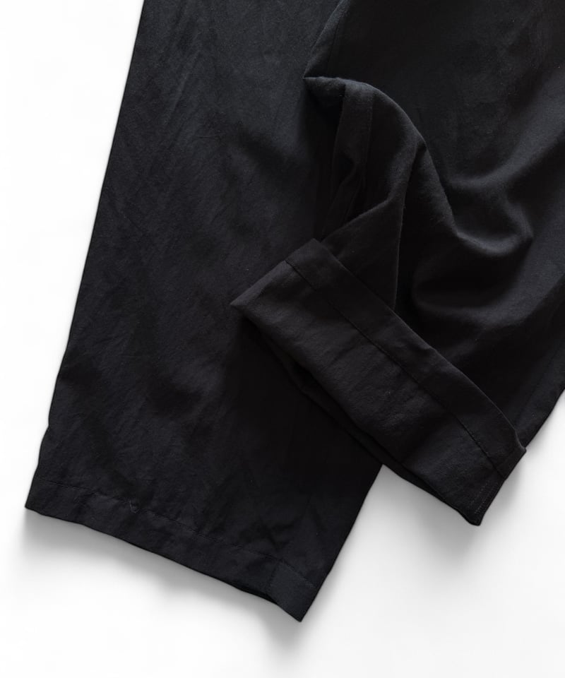 YOKO SAKAMOTO / RELAX EASY PANTS -BLACK- | YURAGI YOKO SAKAMOTO / RELAX EASY PANTS -BLACK- | YURAGI