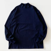 23AW Graphpaper(グラフペーパー) L/S Mock Neck Tee NAVY