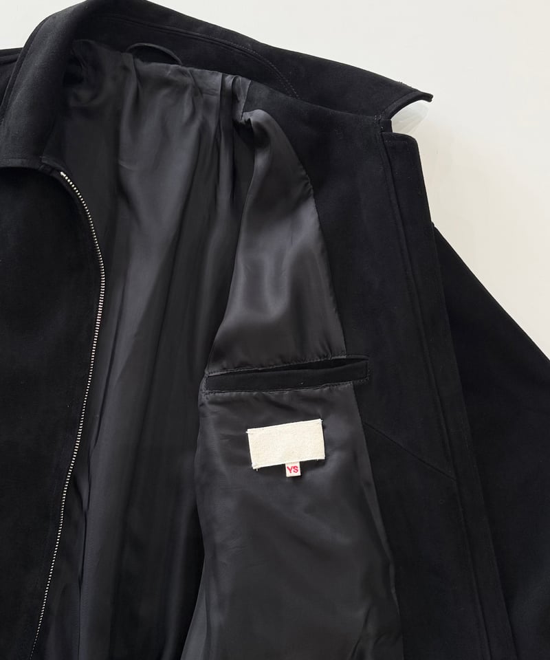26SS】 YOKO SAKAMOTO / ZIP BLOUSON -BLACK SHEEP
