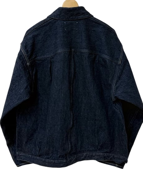 【26SS】 YOKO SAKAMOTO / PLEATS JACKET "ONE WASH" -INDIGO-