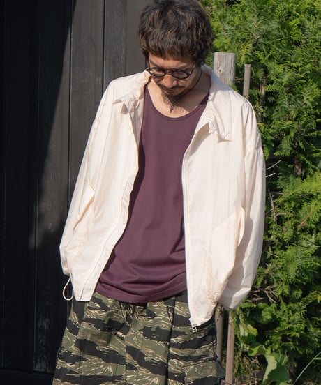 【26SS】 refomed / 10WASH TANK TOP -PURPLE-