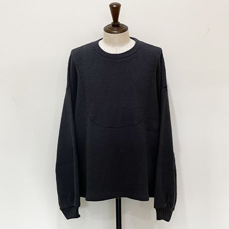 23AW refomed(リフォメッド) AZEAMI THERMAL TEE  CHARCOAL
