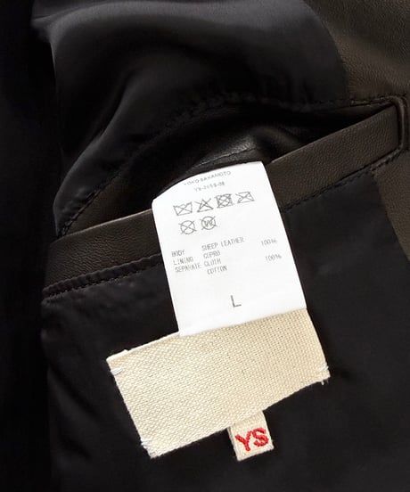 【26SS】 YOKO SAKAMOTO / ZIP BLOUSON -BLACK HIMALAYAN SHEEP-
