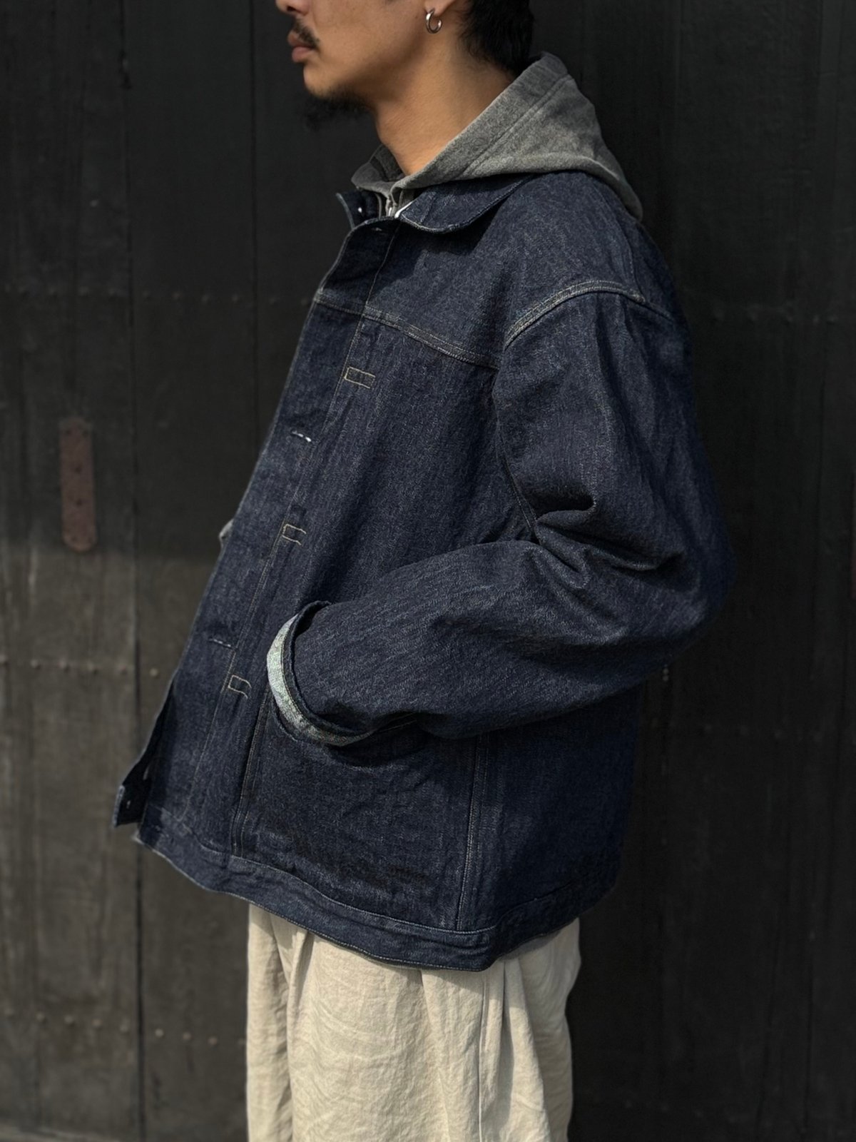 26SS】 YOKO SAKAMOTO / PLEATS JACKET 