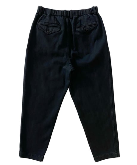 YOKO SAKAMOTO / Work Tapered Trousers -BLACK-