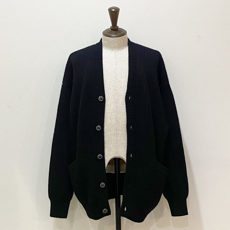 23AW YOKO SAKAMOTO(ヨーコサカモト) Yak Knit Cardigan B...