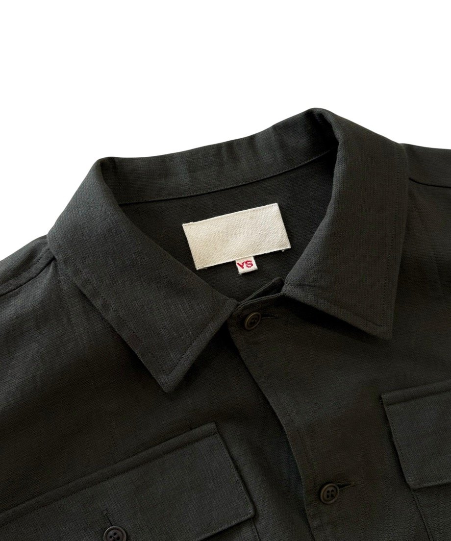 YOKO SAKAMOTO / UTILITY SHIRT -OLIVE- | YURAGI