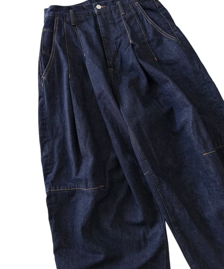 【26AW】 SHINYAKOZUKA / ORDINARY CITY BAGGY (ISSUE#9) -INDIGO-