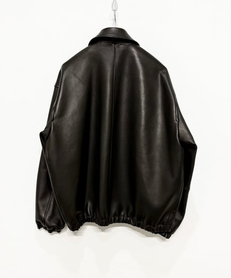 【26SS】 YOKO SAKAMOTO / ZIP BLOUSON -BLACK HIMALAYAN SHEEP-