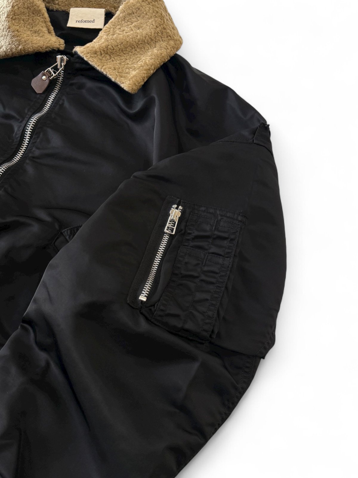 SALE】 refomed / CASTRO JAMPER -BLACK- | YURAGI