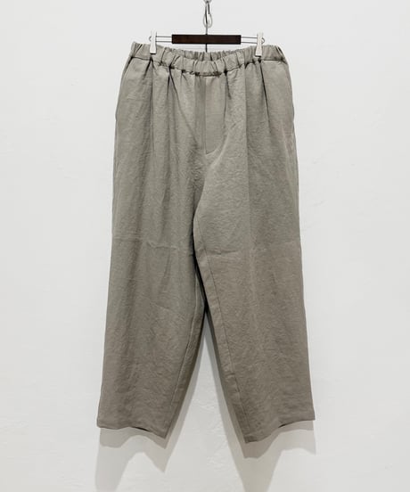 【26SS】 YOKO SAKAMOTO / WIDE EASY PANTS -BEIGE-