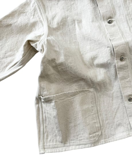 【26SS/残り1点】 YOKO SAKAMOTO / COVERALL "ONE WASH" -ECRU-