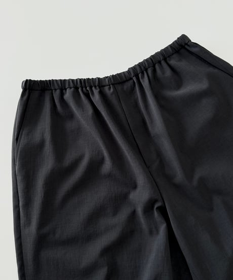 【26SS】 YOKO SAKAMOTO / RELAX EASY PANTS -CHARCOAL GRAY-