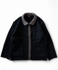 26SS】 YOKO SAKAMOTO / TRACK JACKET -BLACK- | Y