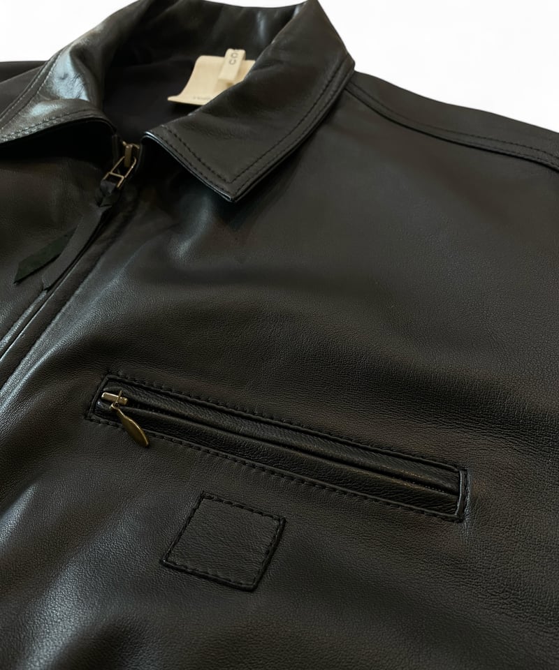 refomed / CCU Leather Work Jacket -BLACK- | YURAGI refomed / CCU Leather Work Jacket -BLACK- | YURAGI