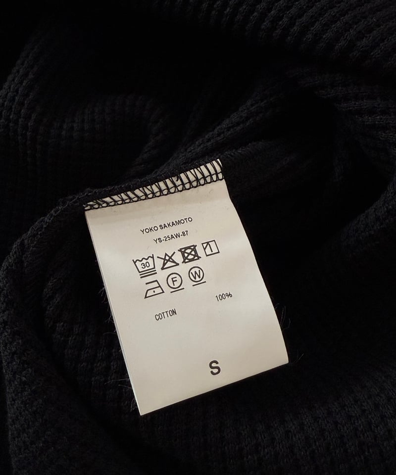 YOKO SAKAMOTO / CREW NECK PULLOVER -BLACK- | YU