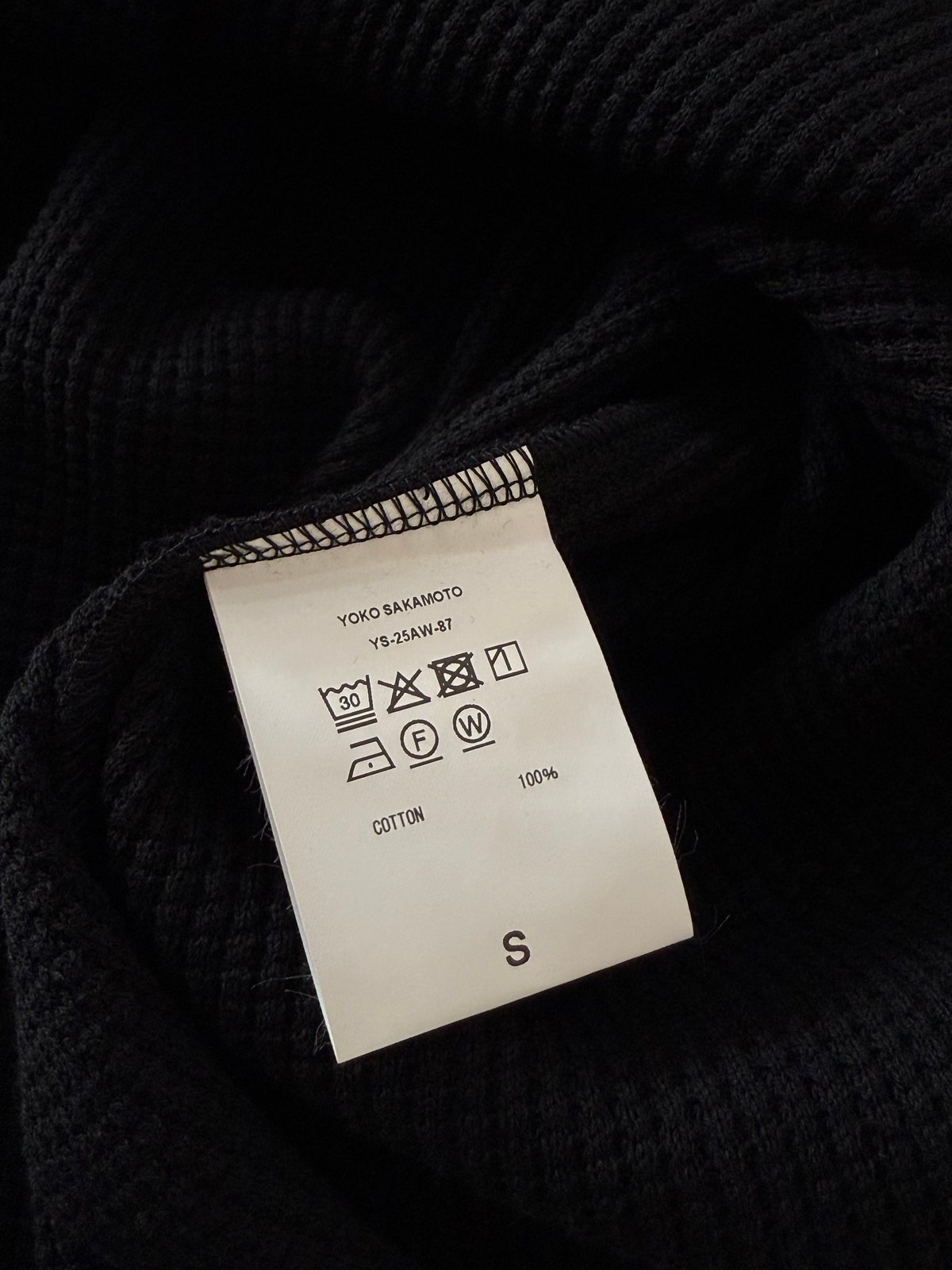 YOKO SAKAMOTO / CREW NECK PULLOVER -BLACK- | YU