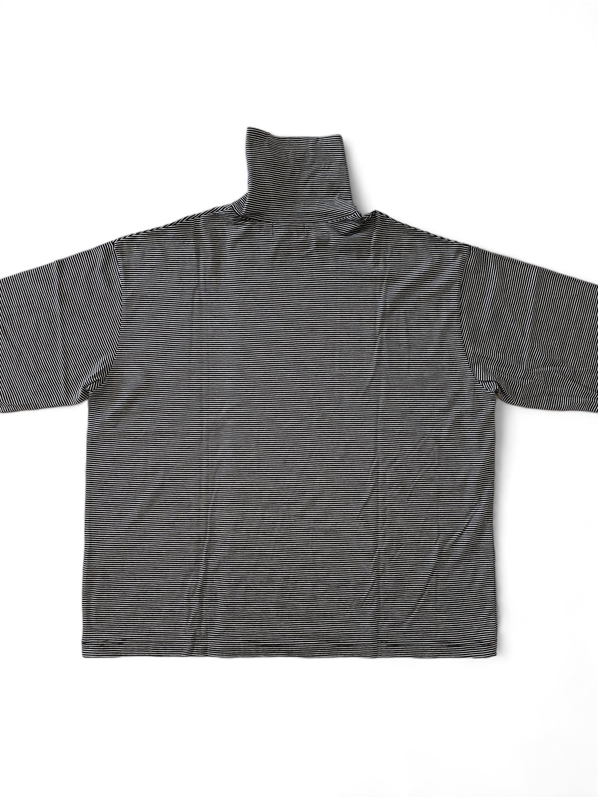 Graphpaper / Wool Border L/S Turtle Neck Tee -B