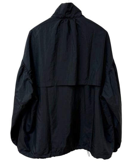 【26SS】 refomed / FRAMER NYLON JACKE -BLACK-