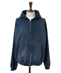 【26SS】 refomed / FRESH MAN ZIPUP HOODIE -NAVY-