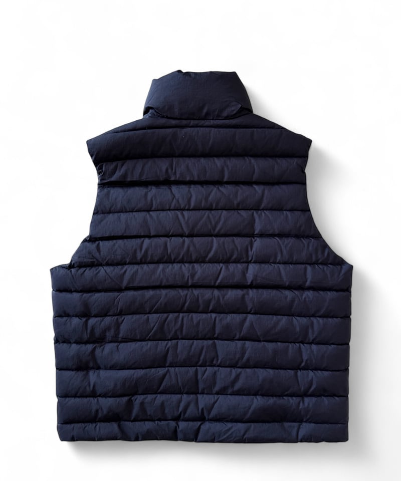 ネイビー ダウンベスト　ES.1 Light Down Vest ES.1 / Middle Down Vest -NAVY- | YURAGI