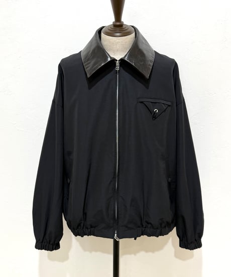 【26SS】 refomed / DOKA NYLON JACKET "TARP" -BLACK-