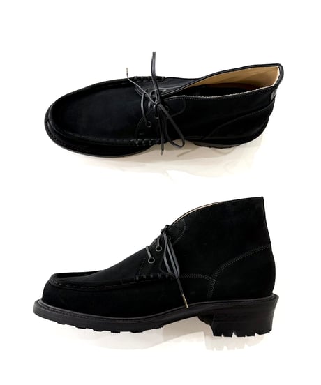 【26SS/残り1点】 Post Production / HUNT MOCASIN -BLACK-