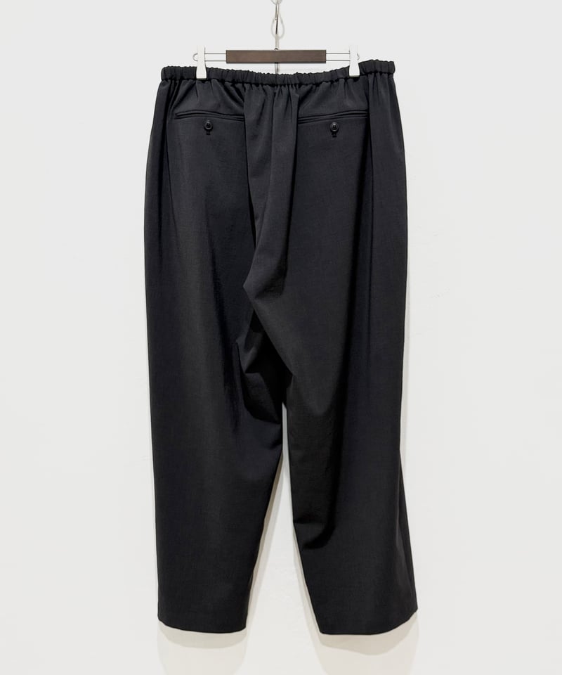 26SS】 YOKO SAKAMOTO / RELAX EASY PANTS -CHARCO