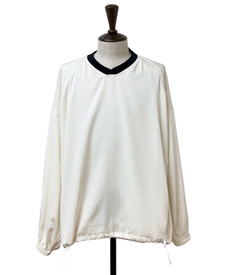 【26SS】 refomed / FRAMER WINDBREAKER -IVORY-