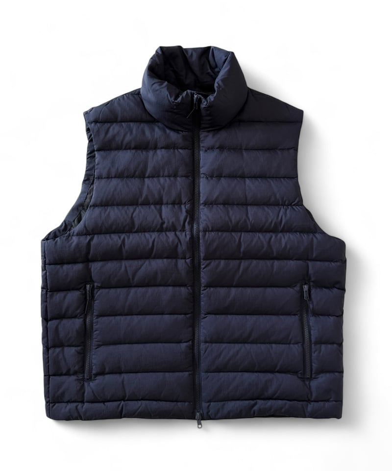 ES.1 / Middle Down Vest -NAVY- | YURAGI