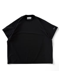 Graphpaper / PERTEX Equilibrium S/S Tech Pullover -BLACK-