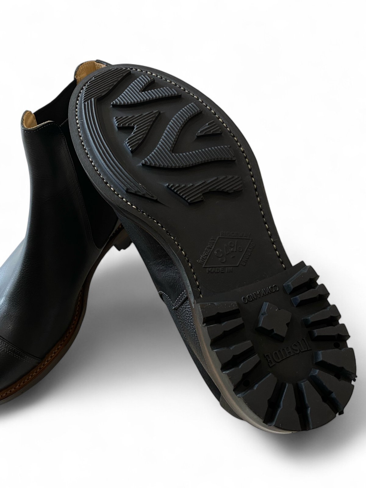 Post Production / Hunt-Boots -Embossed Vachetta