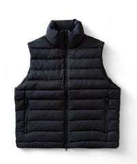 ES.1 / Middle Down Vest -NAVY- | YURAGI